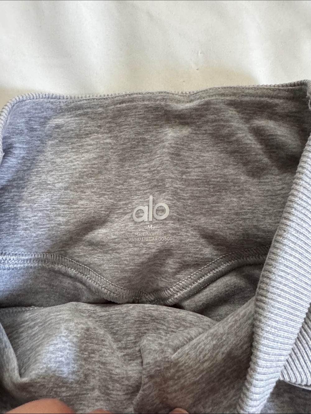 Alo Gray Cozy Leggings - Alo